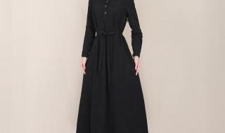 黑色连衣裙怎么搭配
